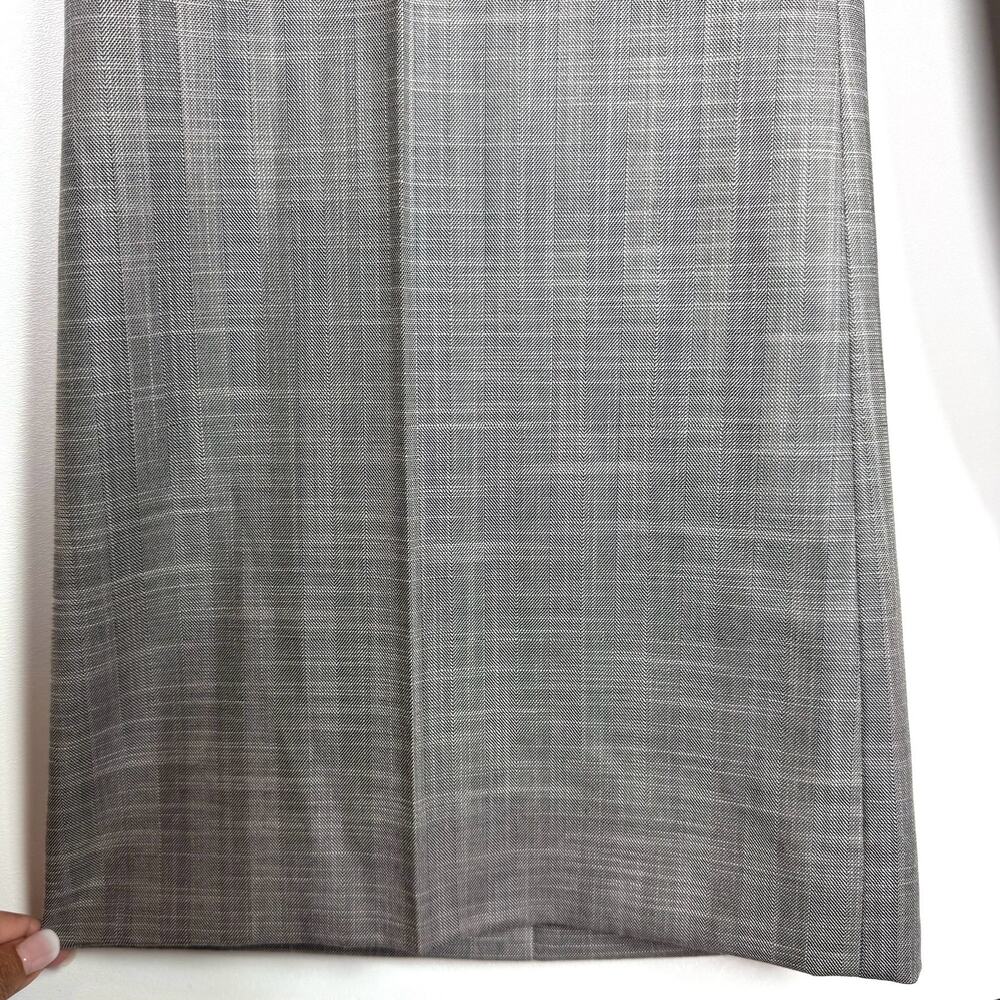 ANTONIO MELANI Maxine Fit Wide Leg Smoke Grey Pant Size 10 NWT - Picture 8 of 9